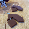 The Chocolate Picasso-620x720-1 bruin oorbellen kubistisch geometrisch