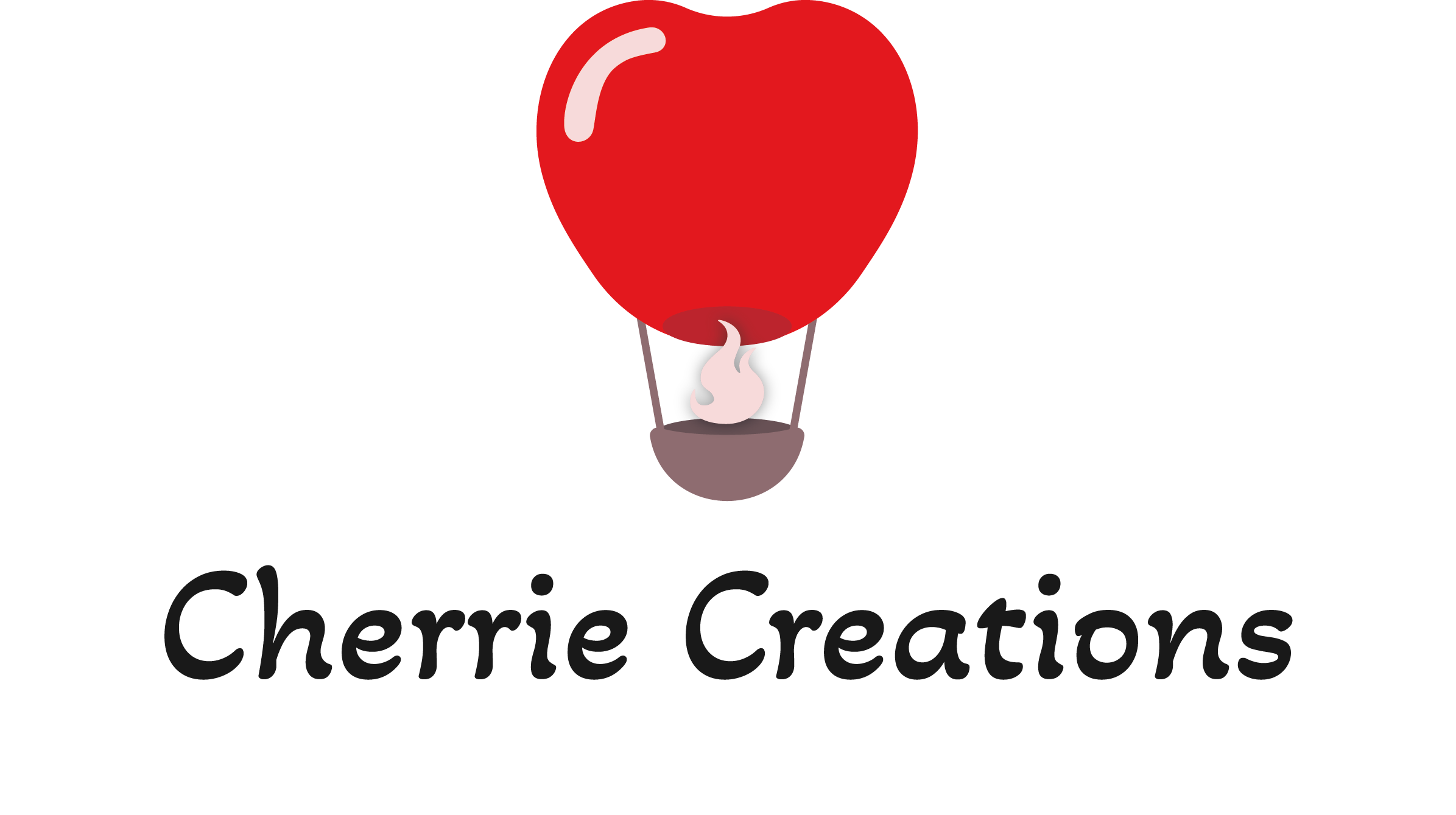 Logo Cherrie Creations met tekst